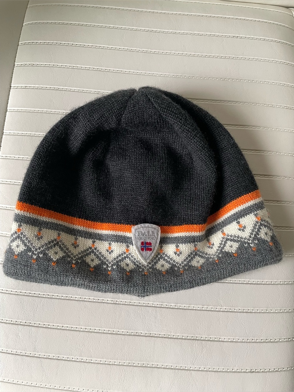 Dale of Norway 100% Merino Wool Double Layer Norwegian Knit Beanie Made in Norwa